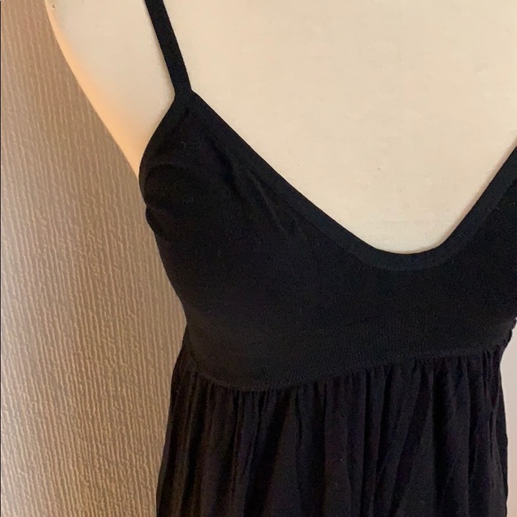 Genuine Donna Karan black maxi dress lingerie XS - Picture 3 of 7